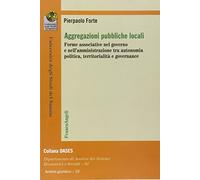 Aggregazioni pubbliche locali. Forme associative nel governo e nell'amministrazione tra autonomia politica, territorialità e governance