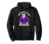 Aggressive Pajama Hugger Jiu Jitsu Grappling Funny Felpa con Cappuccio