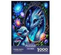 Aggressiveness Dinosaur 1000 Pezzi Puzzle Classici Per Adulti E Bambini Da 14 Anni E Più Giochi Rilassamento E Intelligence Sfida Impossibile - Regalo Per Amore E Amico 38x26cm/1000pcs