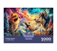 Aggressiveness Dinosaur Jigsaw Puzzle,1000 Pezzi Classici, Per Adulti E Bambini Da 14 Anni E Più Giochi Del Cervello Sfida Impossibile - Regalo Per Amore E Amico 70x50cm/1000pcs