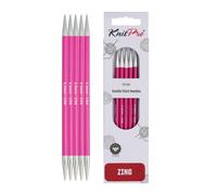 Aghi a doppia appunti di knitpro zing 6 """" (15 cm) | Dimensione US 8 (5 mm)