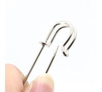 Aghi alimentari 20 spille da sicurezza grandi 63 mm, aghi per alimenti extra grandi, spille da kilt, spille da balia per kilt, coperta, lavoro a maglia