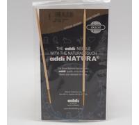 Aghi Da Maglia Circolari Addi Natura Bamboo Corda Blu 24" Taglia USA 2