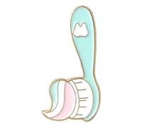 Aghi embroiderati di primo soccorso dose di droga set 2 pezzi baveri distintivi gioielli, Klein, Metallo non prezioso