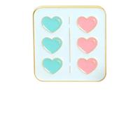 Aghi embroiderati di primo soccorso dose di droga set 2 pezzi baveri distintivi gioielli, Klein, Metallo non prezioso