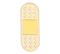 Aghi embroiderati di primo soccorso dose di droga set 2 pezzi baveri distintivi gioielli, Klein, Metallo non prezioso