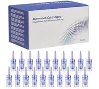 Aghi microneedling 12 pins, cartucce per microneedling di ricambio per Dermapen Ultima A6/A10 micro cartucce con fessura a baionetta (20 pezzi)