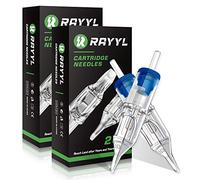 Aghi per Cartucce RS, Rayyl 40 pezzi Aghi Cartuccia mista Round Shader Cartridge Needles 1203RS 1205RS 1207RS 1209RS per Artisti (#12 RS)