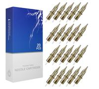 Aghi per cartucce usa e getta, 20 pezzi, 1203RL, cartucce per aghi a membrana compatibili con penna e macchina wireless a bobina rotante, forniture professionali per artisti
