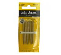 Aghi per Cucito a Mano John James Milliners - Misura 4 (Confezione da 16, JJ15004)