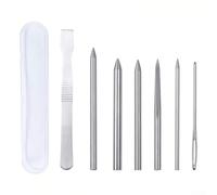 Aghi per cucito fai da te per braccialetti e accessori in corda per ombrelli, set da sei pezzi