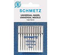 Aghi per macchina da cucire universale SCHMETZ - 60 (8) aghi multiuso con punta leggermente arrotondata per cuciture lisce sulla maggior parte dei tessuti, durevoli e affidabili, 10 pezzi