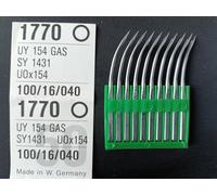 Aghi per macchina da cucire UY 154 GAS / 151x21 / UOx154 / 42320 curvi overlock