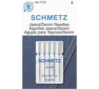 Schmetz Aghi per macchine da cucire 130/705 H-J – 5 aghi per jeans 100/16