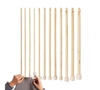 Aghi per maglieria per principianti,Kit per la casa degli aghi per maglieria | Kit di aghi per uncinetto dritti a punta singola,Comodi forniture per maglieria all'uncinetto, kit per ferri da maglia