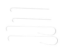 Aghi per perline con infila per artigianato, artigianato | Set aghi curvi per perline per filatori perline e strumenti creazione, cruna, strumento