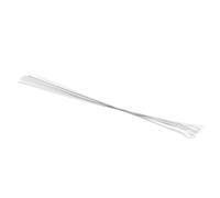 Aghi per Perline Ripiegabili con Cruna Attorcigliata, Acciaio Inossidabile Flessibile, Perfetti per Realizzare Braccialetti e Collane, Set da 10 Pezzi