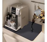 aghoer Tappetino Scolapiatti Assorbente, 30 x 50 cm, Grigio Scuro