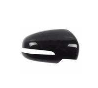 AGHXYUER Auto Left Right Side Wing Rear Mirror Case Cap Compatible for Vitara SX4 S-Cross 2015 2016 2017 2018 (Black a Pair)(Black Right)