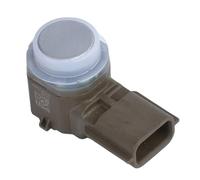 AGHXYUER Car PDC Parking Sensor 28438-7FL0B 284387FL0B Compatible with Murano Compatible with Kicks Versa Sentra SV(1 pc-Black)(1 pc-silver)