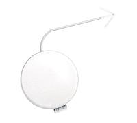 AGHXYUER for VW Jetta 2017 2018 Front Bumper Trailer Tow Hook Traction Ca(White)(Silver)