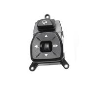 AGHXYUER Interruttore specchietto retrovisore auto for Ix35 Tucson 2010-2015 93573-2S000 Nero 2 conteggi pulsante manuale plug-in montaggio a incasso a 2 vie