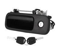 AGHXYUER Luggage Door Lock Handle Rear Tailgate Door Lock Handle Compatible with Polo Golf MK4+2 Keys 1J6827565B
