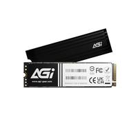 AGI AI838 2TB SSD interno M.2 PCIe Gen4x4 NVMe 2280 con dissipatore di calore, 3D NAND, HMB, Velocità di lettura fino a 7400MB/s, Compatibile con Playstation 5, Laptop e Desktop Computer (PC)