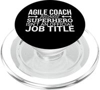 «Agile Coach Supereroe Agile Scrum Master» PopSockets PopGrip per MagSafe