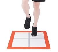 Agility Grid Trainer - Oxford Cloth EVA 70x70cm | Portable Speed Training Exercise Mat, Square Agility Ladder Grid | Indoor Outdoor Fitness Training Tool For Speed Coordination Workout Use