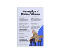 Aging with Grace Poster - Supportive and Inspirational Wall Art for Seniors, Thoughtful Home Decor Gift(Unframed,12x18inch(30x45cm))