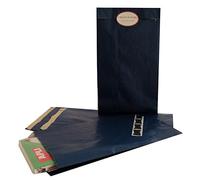 Agipa 101654 - Buste regalo in carta kraft, misura media, colore: Blu