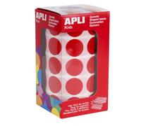 Agipa Apli Kids Sticker Creative "Rund", on Roll, Red Made di carta, non staccabile, 59 fogli, 30 adesivi per foglio - 1 pezzo NEW