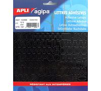 Agipa Letters + Symbols, 12.5x10 mm