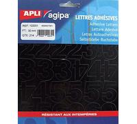 Agipa Numbers + Symbols, 30x22 mm