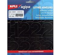 Agipa Numbers + Symbols, 47x31 mm