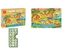 agipa puzzle di osservazione junior "The Savannah" 60 pezzi in scatola di cartone dimensioni scatola (L)280 x - 1 pezzo (19221) NEW