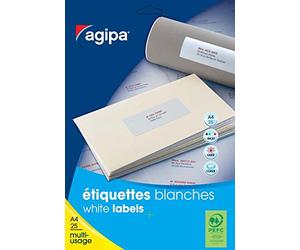 Agipa White Multipurpose 20 A4 99,1 x 33,9