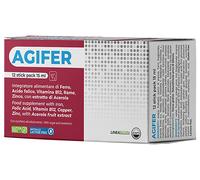 AGIFER integratore ricostituente 12 STICK 15ML