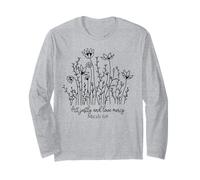 Agire giustamente Uomini e Donne cristiani Che Amano Dio & Gesù Maglia a Manica