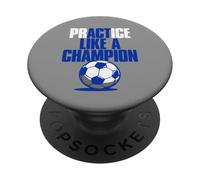 Agire (pratica) come un campione di calcio PopSockets PopGrip Adesivo