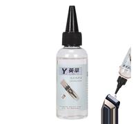 Agitare l'olio per la testa per macchine da taglio di capelli - olio da taglio per capelli da 60 ml | Olio di lunga durata per taglio di capelli e trimmer | Olio inodore e attrito.