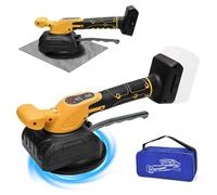 Agitatore a batteria compatibile con batteria Dewalt da 18 V e 20 V, vibratore elettrico per piastrelle con 5 velocità (12000 giri/min), sollevatore per piastrelle con capacità di assorbimento di 100