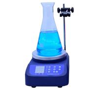 Agitatore a Vortice, Agitatore magnetico da laboratorio con display digitale piastra di controllo del riscaldamento, miscelatore riscaldante, della temperatura: funzione tempo 0 a 300 gradi