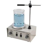 Agitatore a Vortice, Miscelatore magnetico riscaldante a doppio controllo for riscaldamento da laboratorio 79-1 for agitazione 250 W 1000 ml piastra agitatore miscelatore