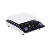Agitatore a Vortice, Piastra riscaldante for strumenti da laboratorio, display digitale ad alta temperatura, agitatore magnetico elettrico con funzione di riscaldamento(LCH-MSB-S)