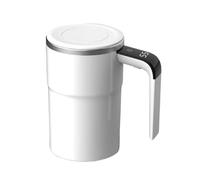 Agitatore automatico per di caffè - 380 ml 8x13,8 cm | Tâzza da caffè con agitazione magnetica automatica con Tâzza di miscelazione ricaricabile, tazze per latte elettriche, bevande | Casa, uffi