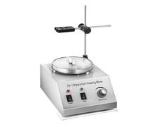 Agitatore automatico, Piastra riscaldante con agitatore magnetico da 1L barra di agitazione 0-1600R/Min Kit distillazione miscelatore Attrezzatura laboratorio chimica