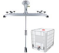 Agitatore Commerciale Betoniera Elettrica Miscelatore di malta di vernice Aria pneumatica 1 Ton Container Machine 1/2HP 3/4HP 1HP Staffa pneumatica per agitatrice Miscelazione dell'aria per