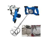 Agitatore con forte 2600 Watt - Miscelatore per malta a colori - Robusto cambio in metallo a 6 marce - Con grande frusta Ø 120 mm e manico ergonomico - agitatore manuale